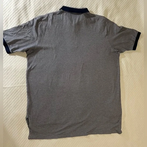 Polo by Ralph Lauren Men's Navy and White Shirt - Picture 3 of 9